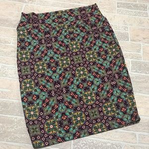 LuLaRoe Cassie pencil skirt XL EUC